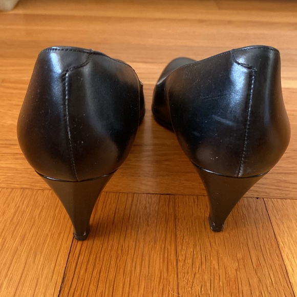 Medici black leather dress shoes - Picture 4 of 8